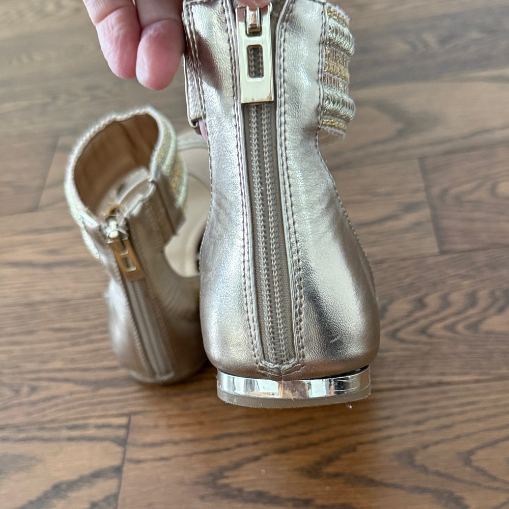 Call It Spring Disney Gold Sandals - Picture 3 of 5